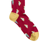 Men's Dali Melting Clock Socks