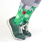 Men's Lucky Four Leaf Clover Socks