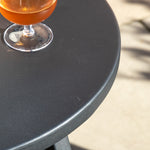 Outdoor Cassis 2 Seater Bistro Set | Charcoal