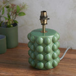 Bobble Table Lamp Base | Olive Green