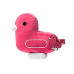Fleece Duck Cushion | Pink