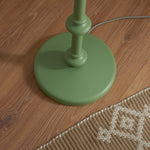 Carnaby Spindle Floor Lamp Base | Cotswold Green