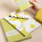 A5 Softcover Notebook | Multi Flower | Green
