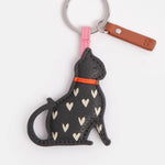 Black Cat Keyring