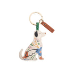 Botanical Labrador Keyring