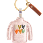 Cosy Jumper Keyring | Pink Hearts