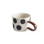 Mono Scattered Dots Mug