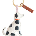 Mono Spots Dog Keyring