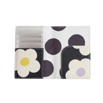 Multi Flower Passport Holder | Charcoal