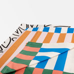 Multi Stripe/Mono Outline Hearts Tea Towels | Set of 2