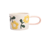 Yellow Flowers Ceramic Mug
