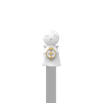 3D Angel Bookmark with Gold Compass