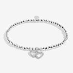 Christmas A Little 'Merry Christmas Fabulous Friend' Bracelet | Silver Plated