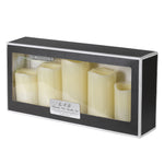 LED Candles with Remote | Cream | Set of 5
