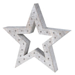 LED Light Star Decoration | Whitewash