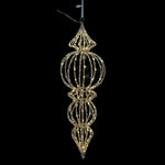 Hanging LED Finial Decoration | Gold | 83cm