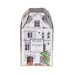 'Tis The Season' Scented Candle with Decorative Hanging Christmas Trees | Gold | 20cm