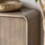 Colonna Fluted 3 Door Sideboard | Mango Wood