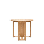 Craft Oak Folding Round Dining Table | Natural