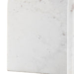 Amalfi Round Marble Coffee Table | White