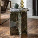 Amalfi Round Marble Side Table | Ember