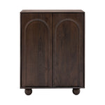 Arc Retro 2 Door Cupboard | Walnut Mango Wood