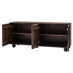 Arc Retro 4 Door Sideboard | Walnut Mango Wood