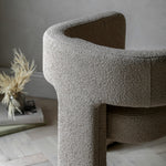 Arezzo Boucle Armchair | Taupe