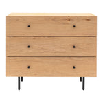 Ashdown Rustic 3 Drawer Chest | Natural