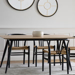 Astley Rectangular Dining Table | Oak