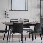 Astley Rectangular Dining Table | Walnut