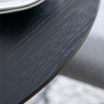 Astley Round Dining Table | Black