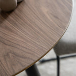 Astley Round Dining Table | Walnut