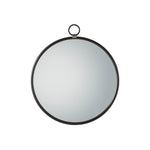 Bayswater Round Mirror | Black | 70cm