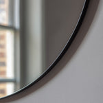 Bowie Round Mirror | Black | 80cm