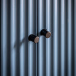 Buckhurst Scalloped 2 Door Wardrobe | Blue