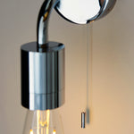 Chrome Bathroom Wall Light