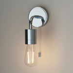 Chrome Bathroom Wall Light