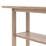 Craft Oak Console Table | Smoked