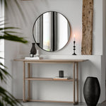 Craft Oak Console Table | Smoked