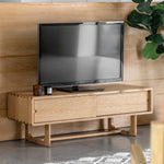 Craft Oak Media Unit | Natural