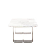 Dorado Marble Top Coffee Table | Gold