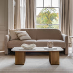 Dorado Marble Top Coffee Table | Gold