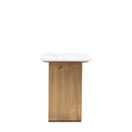 Dorado Marble Top Side Table | Gold