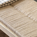 Eton Farmhouse Rope Bench | Natural