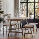 Eton Farmhouse Trestle Table | Prairie