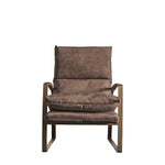 Fabien Upholstered Lounger | Mineral/Gold
