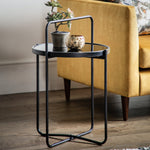 Fawley Handle Side Table | Black