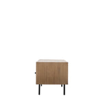 Fuji Japandi 2 Door Media Unit | Grey