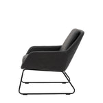 Funton Retro Chair | Charcoal